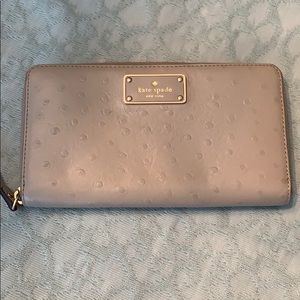 Kate Spade taupe wallet
